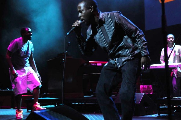 Bavu Blakes performs at the AMP Launch Party at ACL Live at the Moody Theat