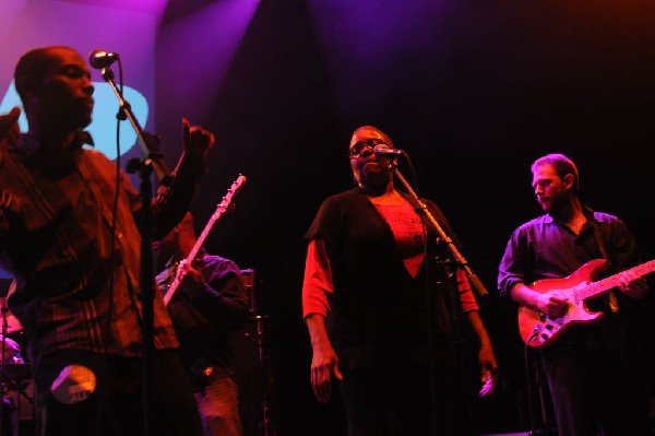 Bavu Blakes performs at the AMP Launch Party at ACL Live at the Moody Theat