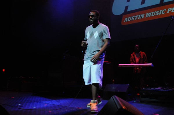 Bavu Blakes performs at the AMP Launch Party at ACL Live at the Moody Theat