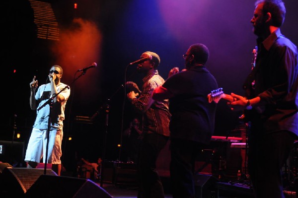 Bavu Blakes performs at the AMP Launch Party at ACL Live at the Moody Theat