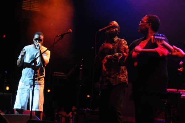 Bavu Blakes performs at the AMP Launch Party at ACL Live at the Moody Theat