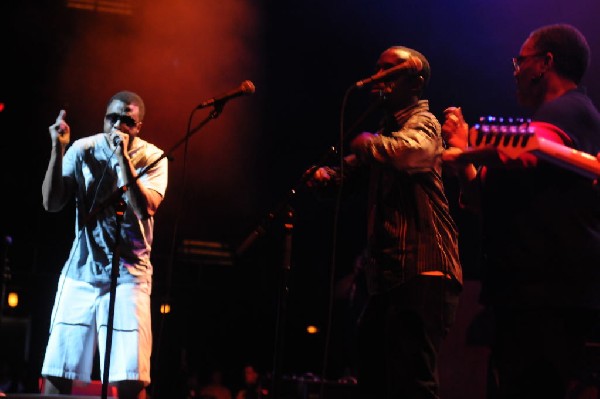 Bavu Blakes performs at the AMP Launch Party at ACL Live at the Moody Theat