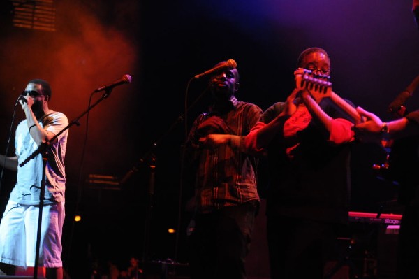 Bavu Blakes performs at the AMP Launch Party at ACL Live at the Moody Theat