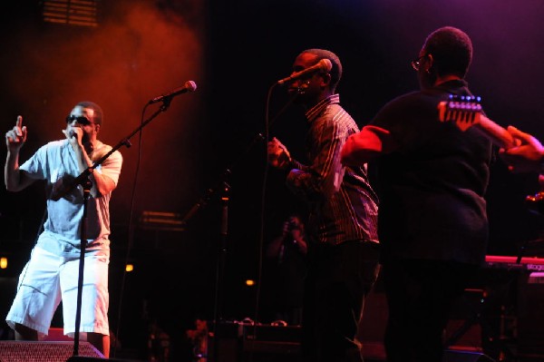 Bavu Blakes performs at the AMP Launch Party at ACL Live at the Moody Theat