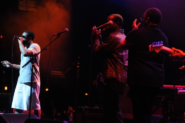 Bavu Blakes performs at the AMP Launch Party at ACL Live at the Moody Theat