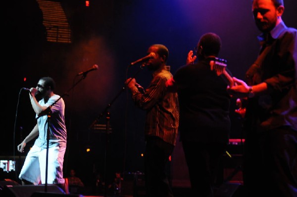 Bavu Blakes performs at the AMP Launch Party at ACL Live at the Moody Theat