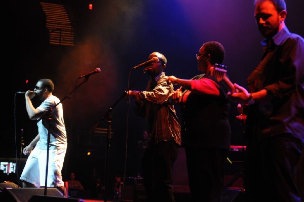 Bavu Blakes performs at the AMP Launch Party at ACL Live at the Moody Theat