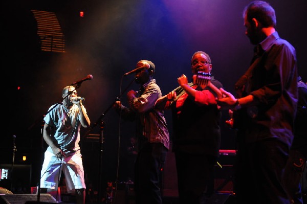 Bavu Blakes performs at the AMP Launch Party at ACL Live at the Moody Theat