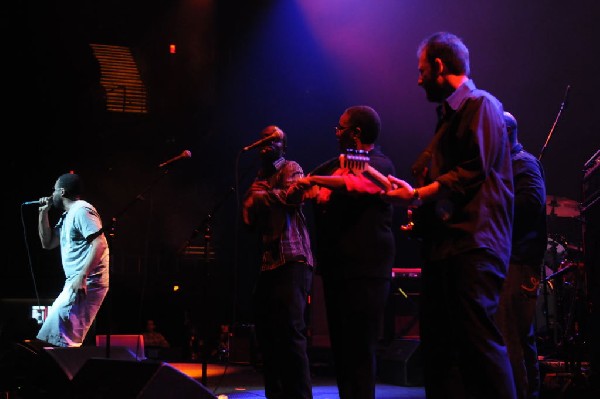 Bavu Blakes performs at the AMP Launch Party at ACL Live at the Moody Theat