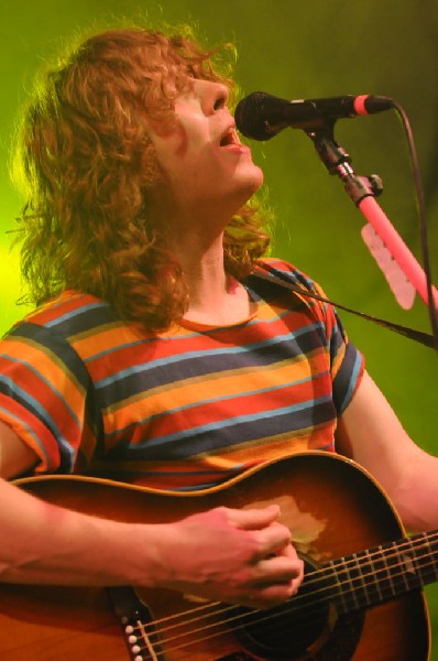Ben Kweller at Stubb's BarBQ, Austin, Texas April 16, 2011 - photo by Jeff