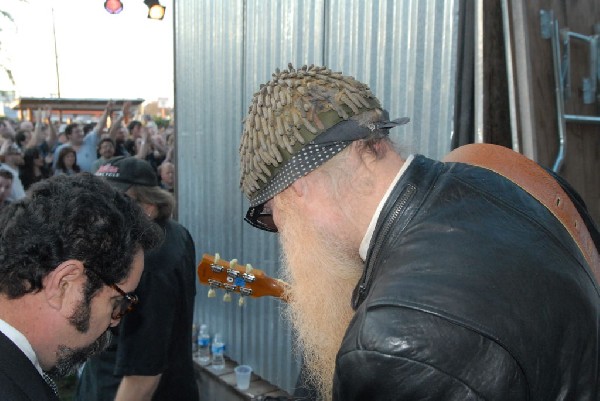 Billy Gibbons walkon during Roky Erickson Set