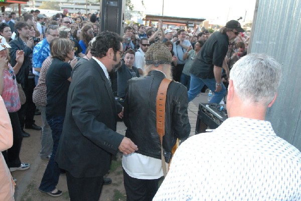 Billy Gibbons walkon during Roky Erickson Set