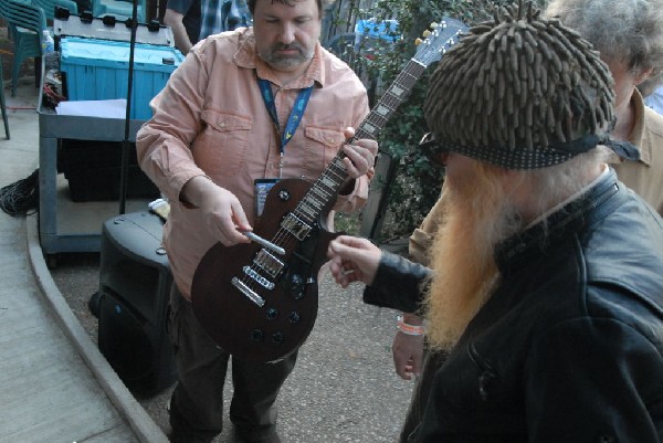 Billy Gibbons walkon during Roky Erickson Set