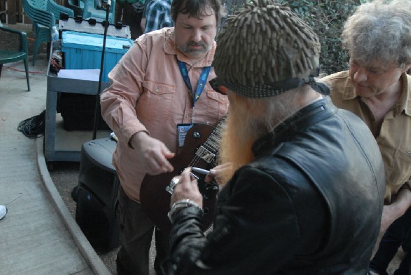 Billy Gibbons walkon during Roky Erickson Set