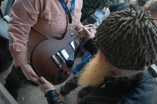 Billy Gibbons walkon during Roky Erickson Set