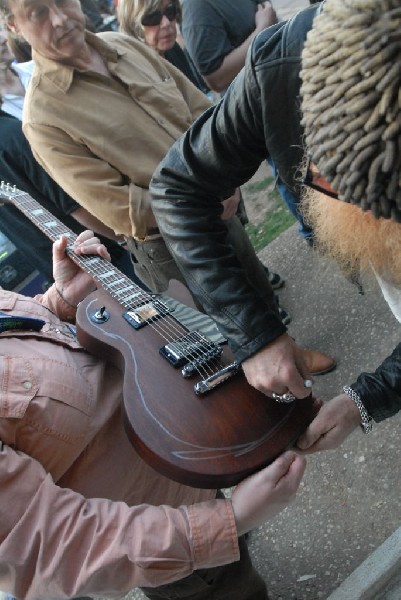 Billy Gibbons walkon during Roky Erickson Set