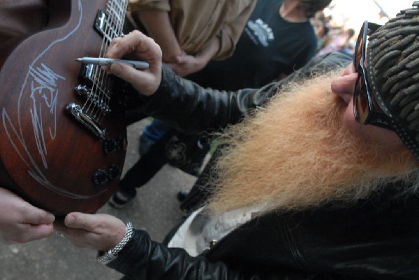 Billy Gibbons walkon during Roky Erickson Set