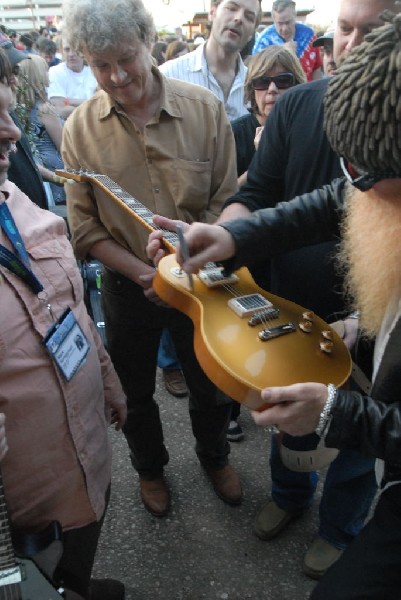Billy Gibbons walkon during Roky Erickson Set