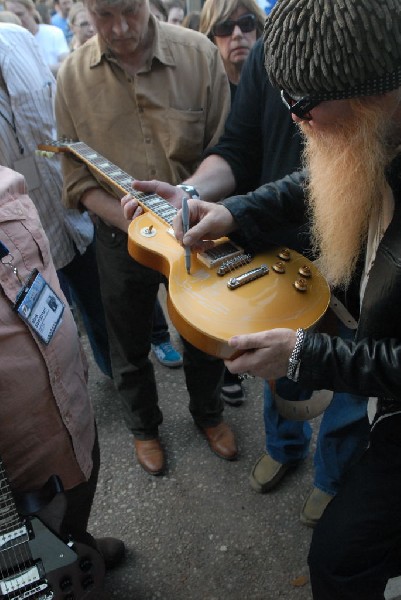 Billy Gibbons walkon during Roky Erickson Set