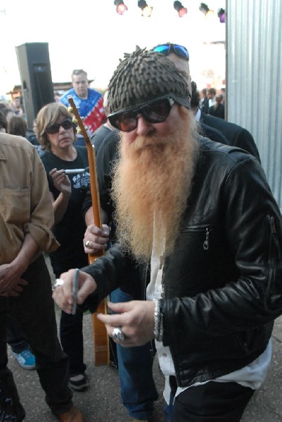 Billy Gibbons walkon during Roky Erickson Set