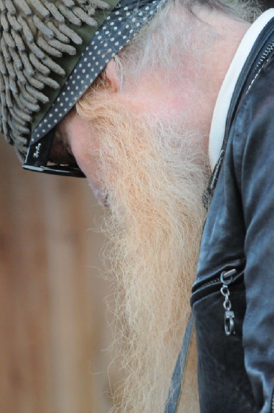 Billy Gibbons of ZZ Top walkon during Roky Erickson & The Explosives