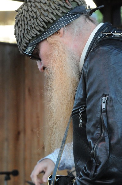 Billy Gibbons of ZZ Top walkon during Roky Erickson & The Explosives