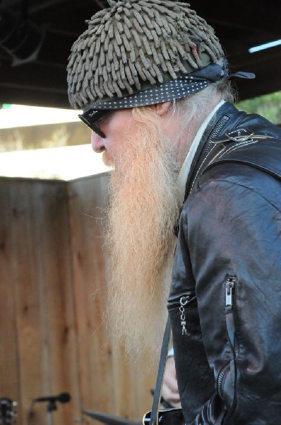 Billy Gibbons of ZZ Top walkon during Roky Erickson & The Explosives