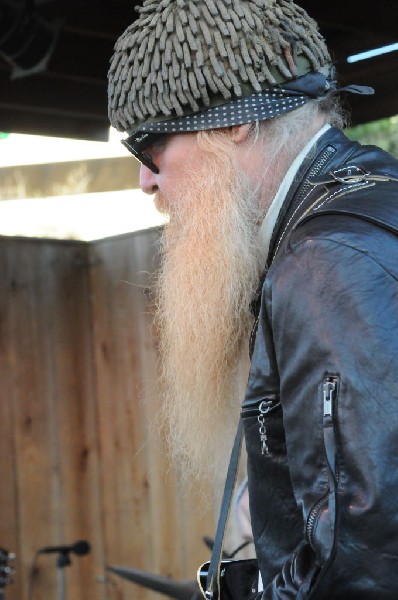 Billy Gibbons of ZZ Top walkon during Roky Erickson & The Explosives
