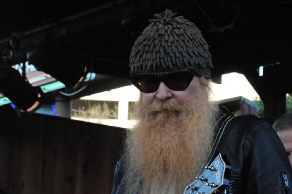 Billy Gibbons of ZZ Top walkon during Roky Erickson & The Explosives