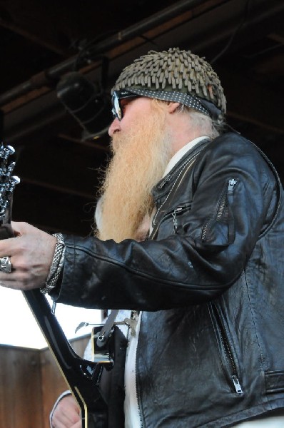 Billy Gibbons of ZZ Top walkon during Roky Erickson & The Explosives
