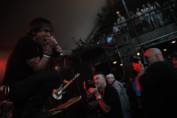 Billy Talent at Stubb's BarBQ, Austin, Texas