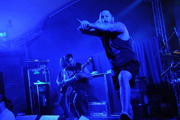 Black Dahlia Murder at Stubb's BarBQ, Austin, TX 12/01/12 - photo by Jeff B