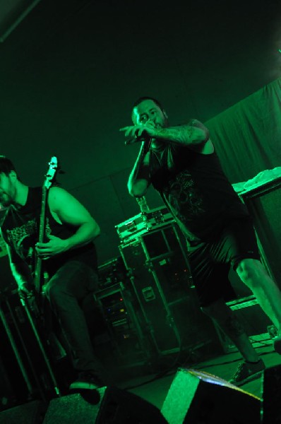 Black Dahlia Murder at Stubb's BarBQ, Austin, TX 12/01/12 - photo by Jeff B