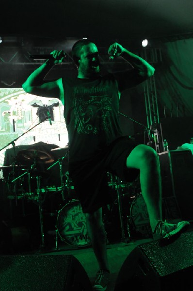 Black Dahlia Murder at Stubb's BarBQ, Austin, TX 12/01/12 - photo by Jeff B