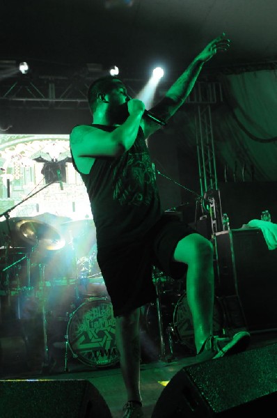 Black Dahlia Murder at Stubb's BarBQ, Austin, TX 12/01/12 - photo by Jeff B