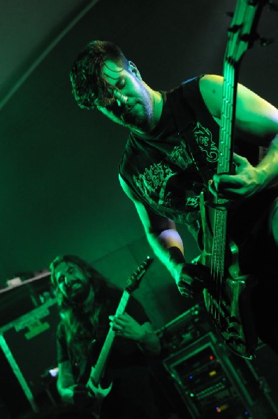 Black Dahlia Murder at Stubb's BarBQ, Austin, TX 12/01/12 - photo by Jeff B