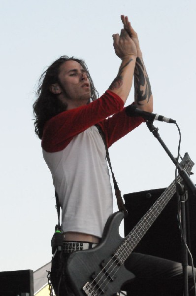 Black Tide at the Mayhem Festival Verizon Wireless Amphitheater