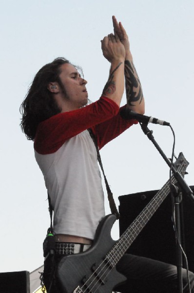 Black Tide at the Mayhem Festival Verizon Wireless Amphitheater