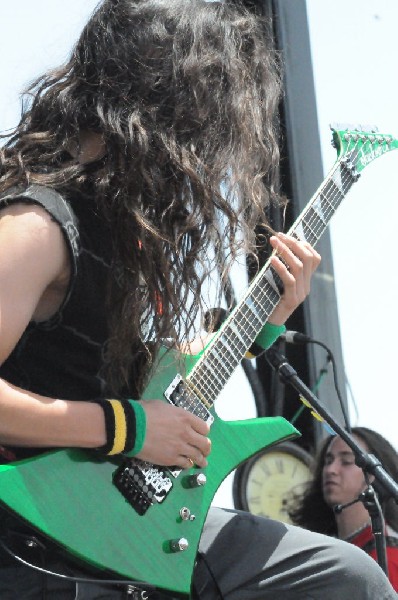 Black Tide at the Mayhem Festival Verizon Wireless Amphitheater