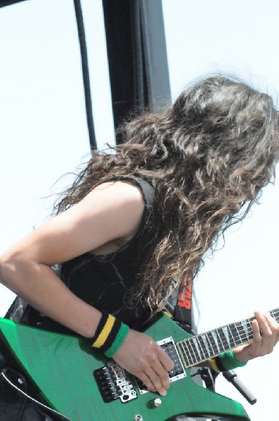 Black Tide at the Mayhem Festival Verizon Wireless Amphitheater