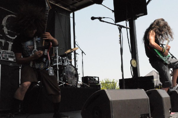 Black Tide at the Mayhem Festival Verizon Wireless Amphitheater