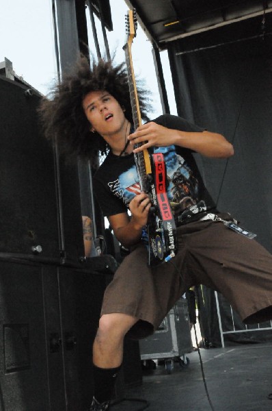 Black Tide at the Mayhem Festival Verizon Wireless Amphitheater