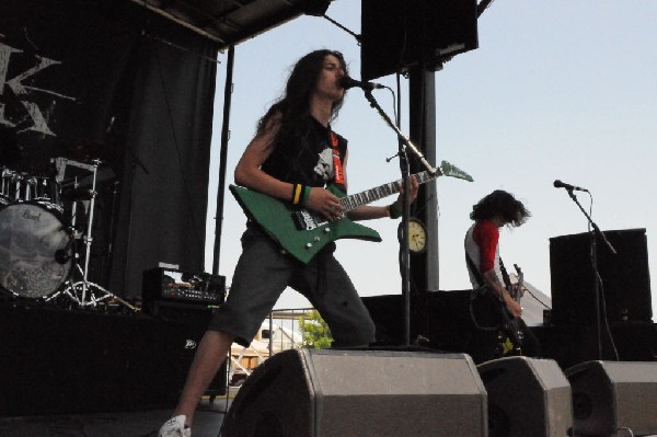 Black Tide at the Mayhem Festival Verizon Wireless Amphitheater