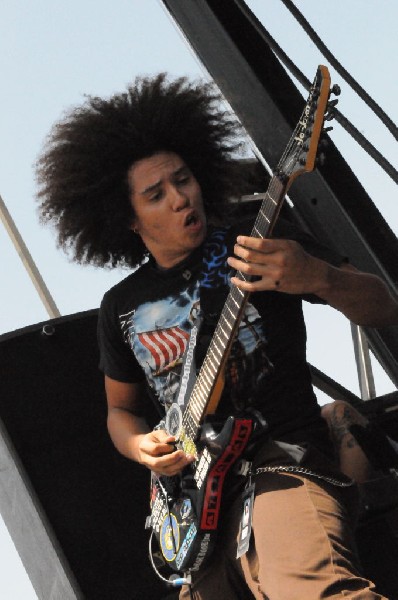 Black Tide at the Mayhem Festival Verizon Wireless Amphitheater