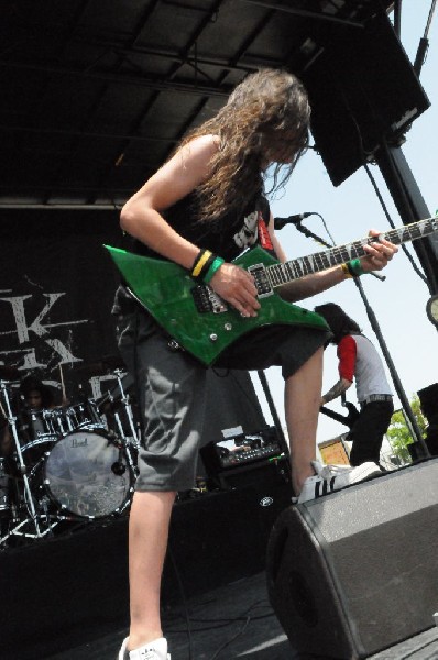 Black Tide at the Mayhem Festival Verizon Wireless Amphitheater