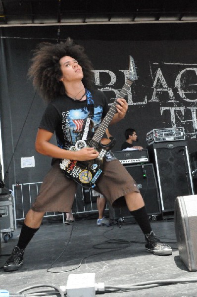 Black Tide at the Mayhem Festival Verizon Wireless Amphitheater