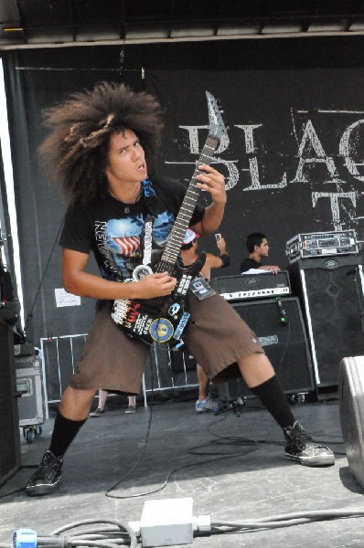 Black Tide at the Mayhem Festival Verizon Wireless Amphitheater