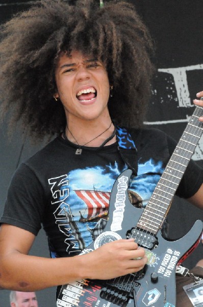 Black Tide at the Mayhem Festival Verizon Wireless Amphitheater