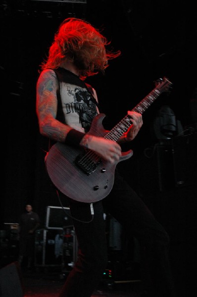 Bleeding Through at The Verizon Wireless Amphitheater, San Antonio, Texas