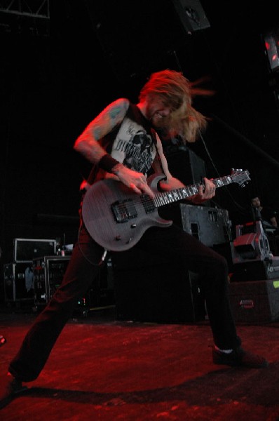 Bleeding Through at The Verizon Wireless Amphitheater, San Antonio, Texas